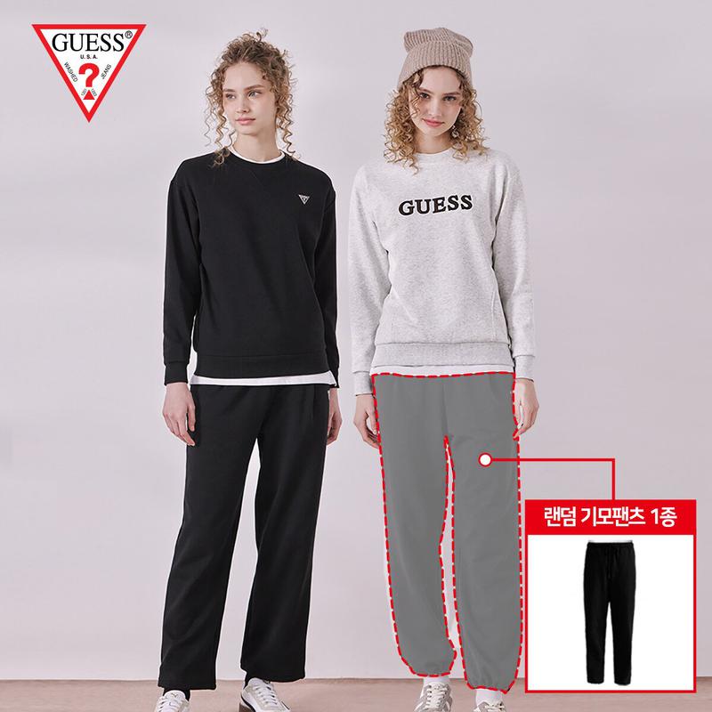 ゲス（GUESS）ブラックエディション 裏起毛 セットアップ 4種（女性）