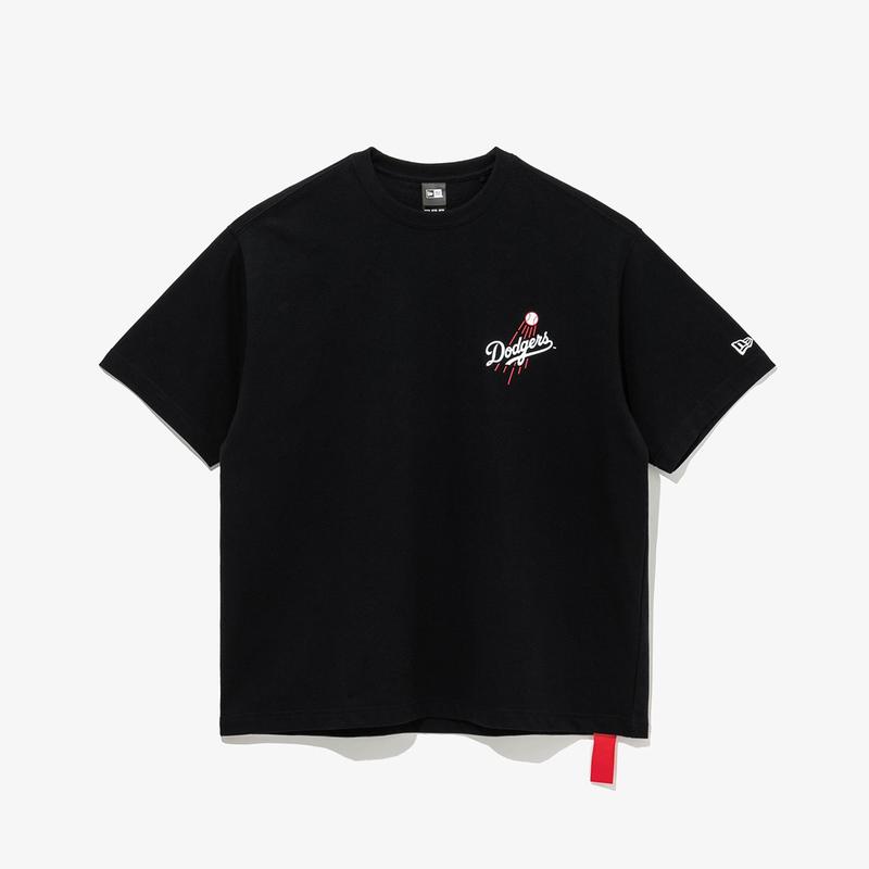 MLB LA ドジャース チアリーディング フード Tシャツ ブラック 14536501