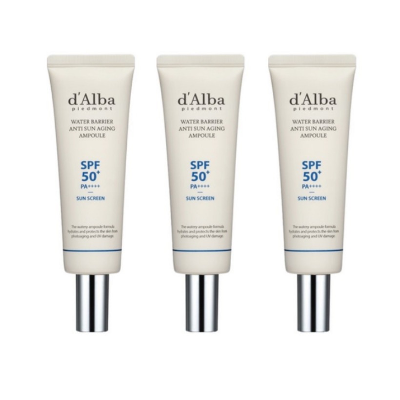 ウォーターバリアアンチサンエイジングアンプルSPF50+ PA++++ 50ml 3個