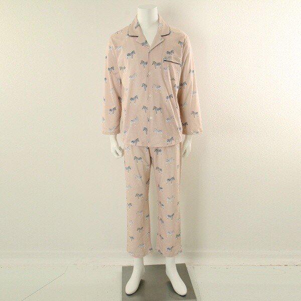 WPA2460M_コットンニット ゼブラ柄 メンズパジャマ