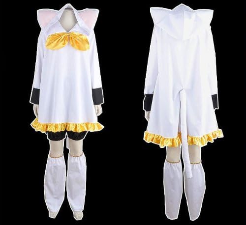 新作入荷コスプレ衣装VOCALOID初音ミク鏡音リン　白猫衣装