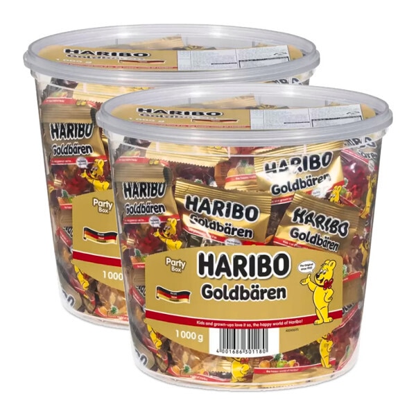 ハリボー ゴールドベレン ゼリー 1kg 2個