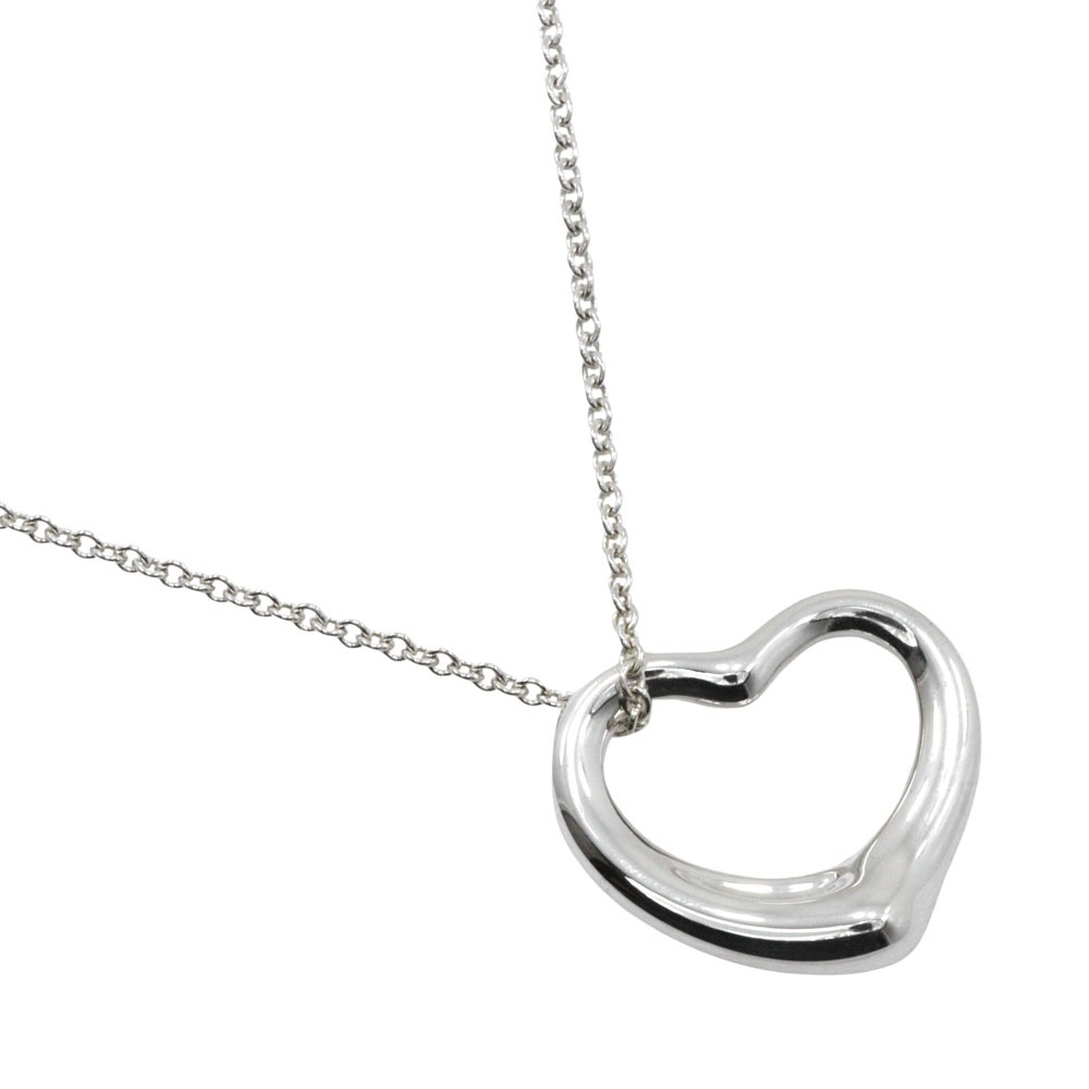 オープンハート エルサ・ペレッティ ネックレス シルバー925 約6.7g レディース 中古品 A-ランク