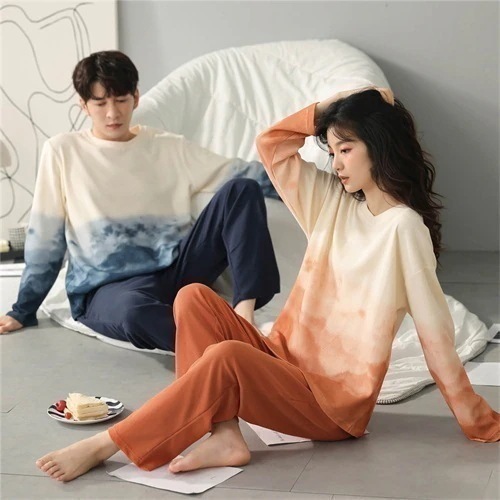2026春新商品ペアパジャマ 冬 ペアパジャマ カップル ペア ルームウェア 結婚祝い プレゼント 春秋 パジャマ ペア 長袖 カップル ペア パジャマ 上下 セット レディース 部屋着 ペアルック