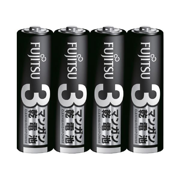（まとめ）マンガン乾電池 単3形 4本x10パック [x5セット]