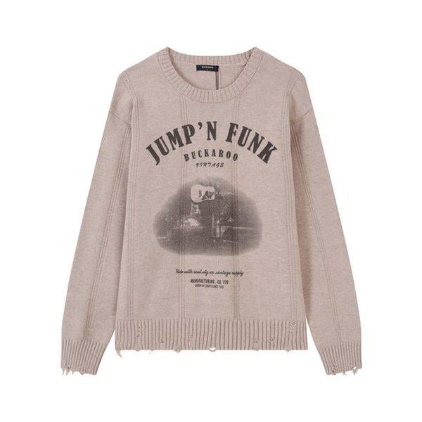 モダ富平店 女性ラウンドアートワークニット B241KT510P
