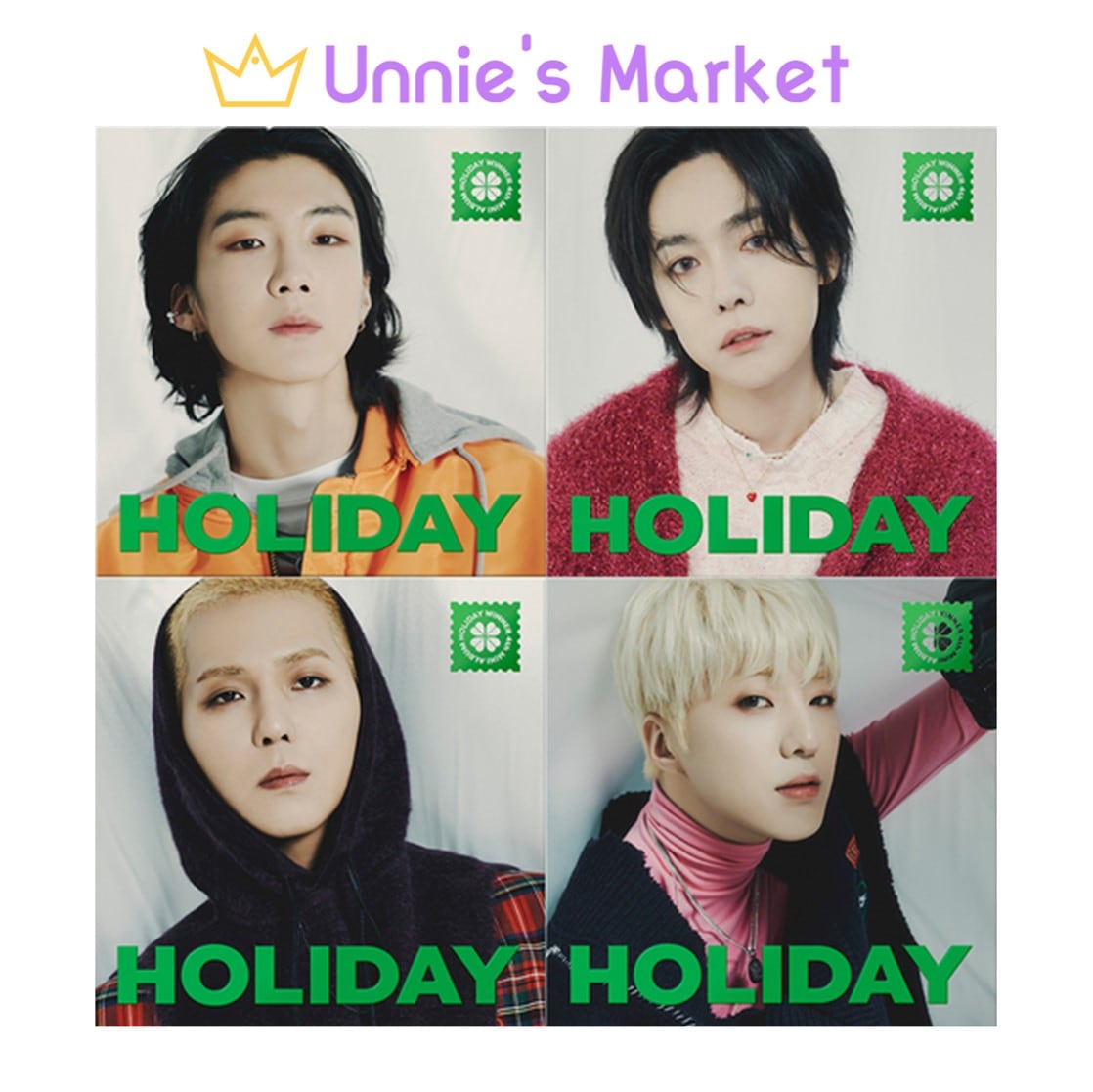 [SET] WINNER 4th MINI ALBUM [HOLIDAY] (DIGIPACK ver.)
