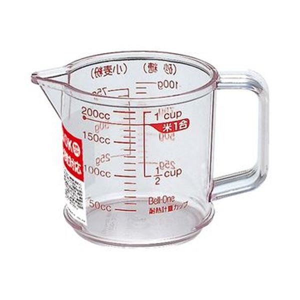 （まとめ）アスベル 耐熱計量カップ R-200220ml 1個[x20セット]