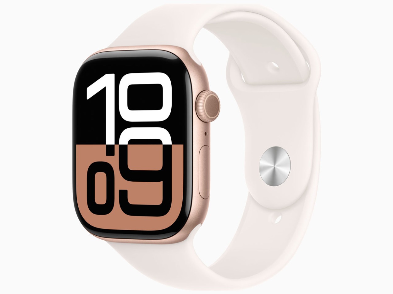 【新品未開封品】Apple Watch Series 10 GPS+Cellularモデル 46mm MWY63J/A [ローズゴールド・ライトブラッシュスポーツバンド S/M] 45,305円