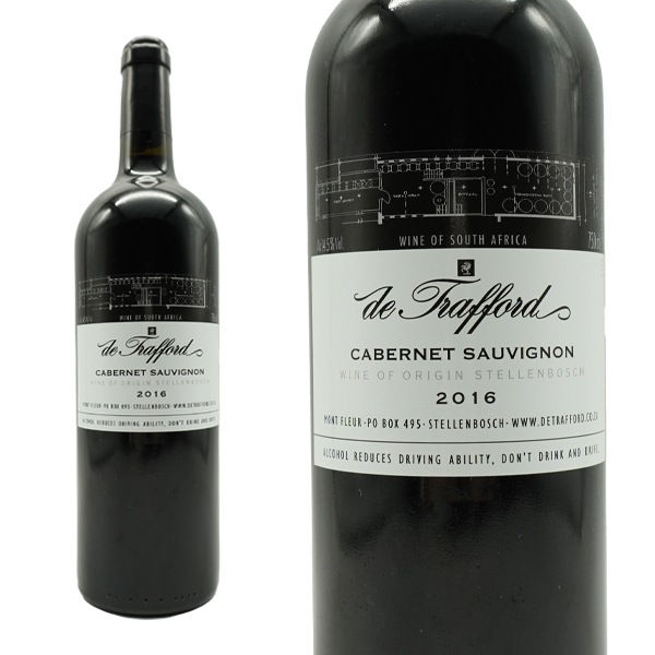 ド トラフォード カベルネ ソーヴィニヨン 2016 ド トラフォード ワインズ 正規品De Trafford Cabernet Sauvignon 2016 De Trafford Wi