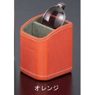 Buttero（ブッテーロ）　2本入れ　メガネ収納スタンド　EL-300　オレンジ