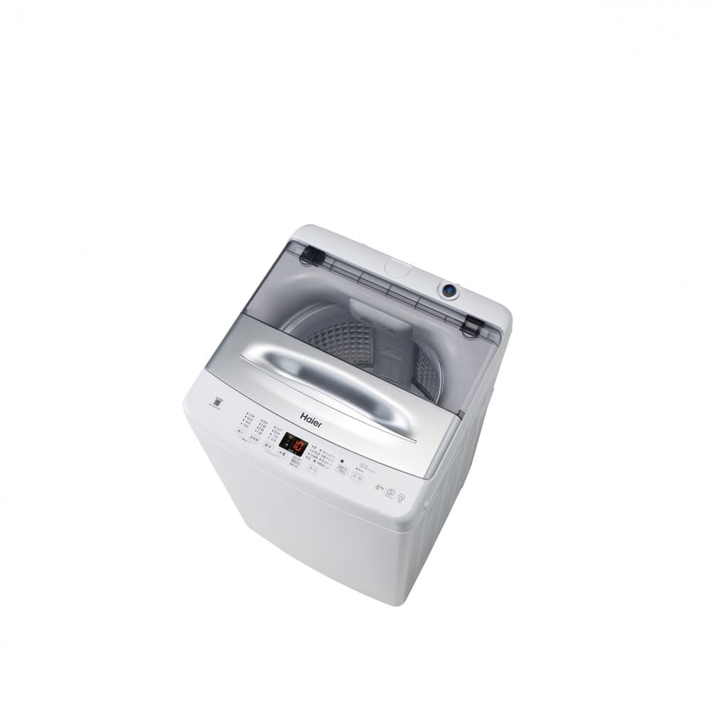 【配送のみ/設置取付無し】ハイアール 全自動洗濯機 6.0kg ホワイト JW-UD61C-W 洗濯 洗濯機 全自動 シンプル