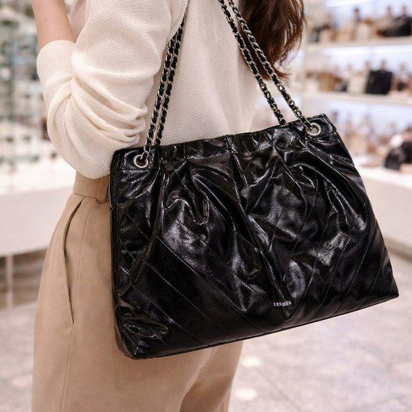 女性チェーンショルダーバッグ ECEFBH672BK HFID3A GN_GN
