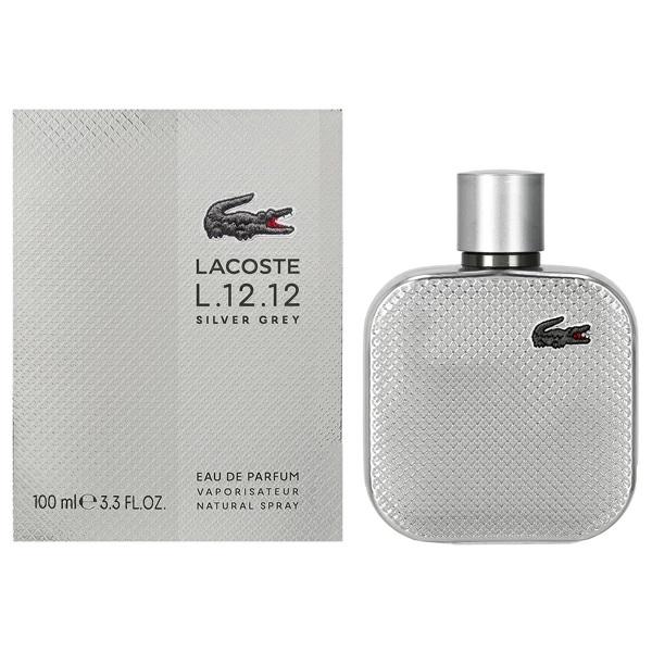 ラコステ L.12.12 シルバー グレイ EDP オードパルファム SP 100ml 香水 LACOSTE