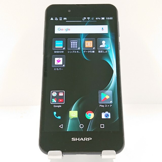 SHARP AQUOS SH-M04 SIMフリー ネイビー 送料無料 本体 c14963 【中古】