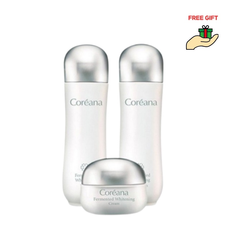 発酵スキンケア3点セット（化粧水 乳液 クリーム）／うるおいケア／韓国コスメ