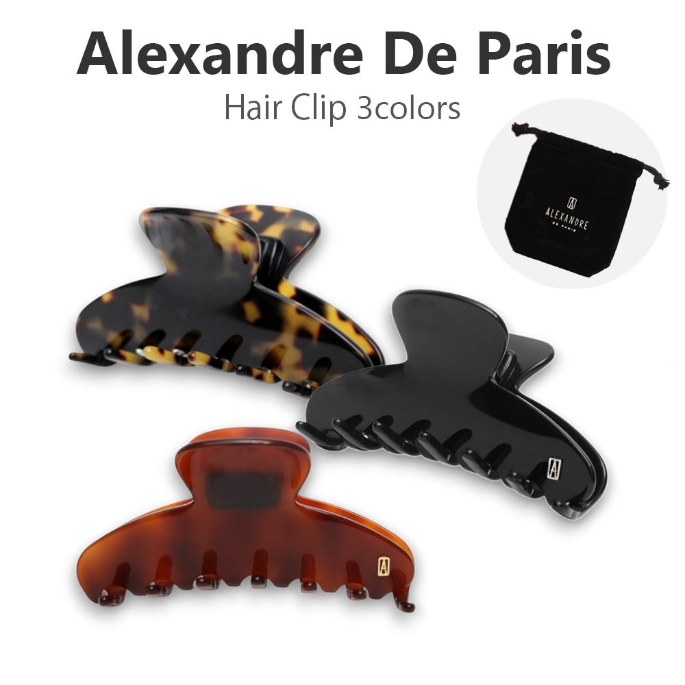 BASIC CLASSIQUES ヘアクリップ ACCM 7705 E ECAILLE W TOKYO レディース バレッタ ヘアクリップ
