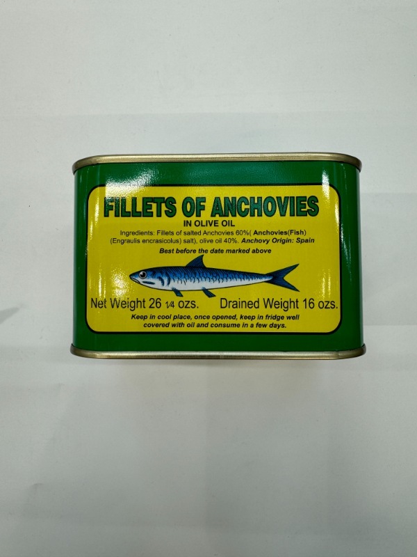 モンテ物産 ヴァチカン アンチョビフィレ オリーブオイル漬け 750g 4,995円