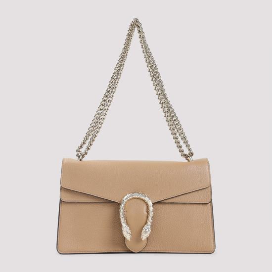 GUCCI Women Shoulder Bags 795005 AAEAO 2845 NATURAL TAN