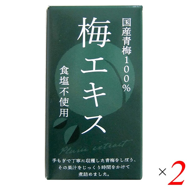 特別栽培梅エキス 王隠堂 65g 2個セット