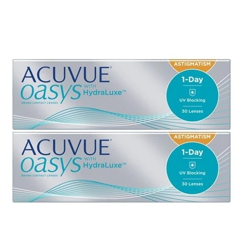 ワンデーアキュビューオアシス乱視用(30枚入)2箱/宅配便またはレターパックプラス/1日使い捨て トーリック コンタクト