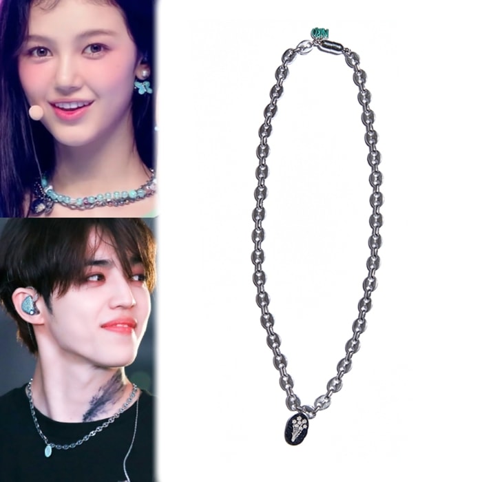 【SEVENTEEN着用】BIRTH FLOWER EIGHT CHAIN NECKLACE #65