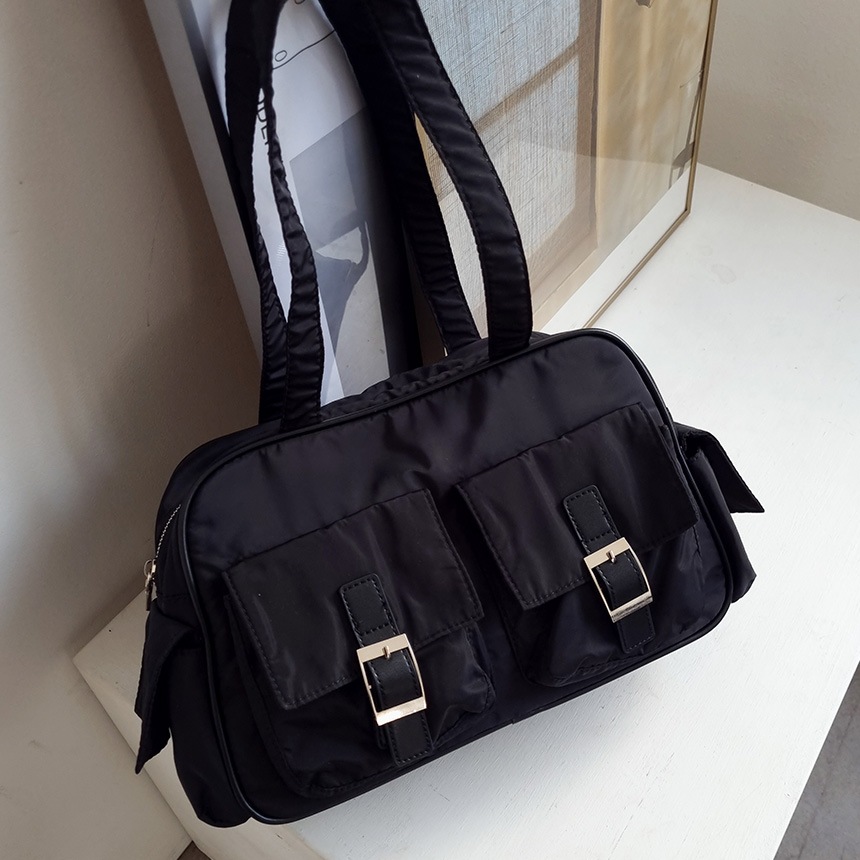 ニース ナイロン ポケット ショルダーバッグ 防水バック梅雨アイテム