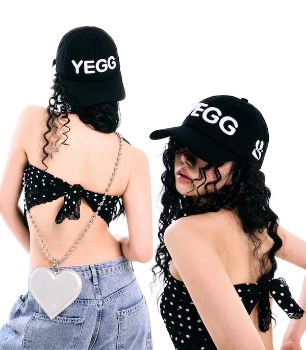 ★YEGG★ 25SS Logo cap 4colors 【送料込/関税込】 YEGG】25ss Logo cap (4colors)