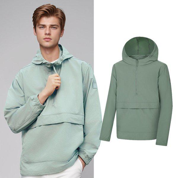 男女兼用 春 オーバーフィット 登山 防風アノラックジャケット KSC637VJ4U