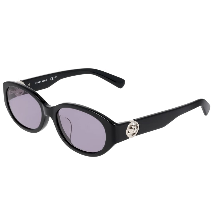 レディース サングラス lo797slbj n 001 53mm 女性用 UVカット UV400 紫外線対策 アセテート フレーム 黒縁 黒ぶち ブラック カラー