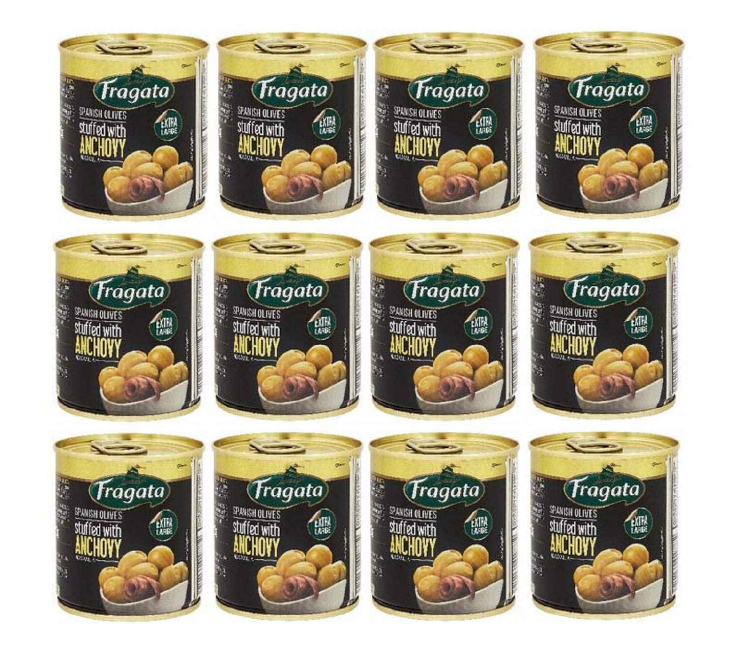 フラガタ セレクション アンチョビオリーブ 85g×12個