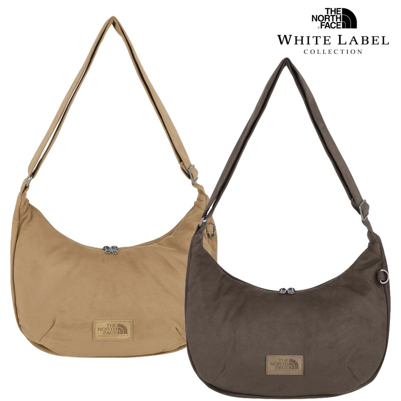 NN2PR55 WHITE LABEL STANDARD HOBO BAG S SUEDE 25FW 新作 韓国限定ライン デイリー ショルダー 韓国コーデ コーデ提案 パーカー ニット 冬コーデ 用
