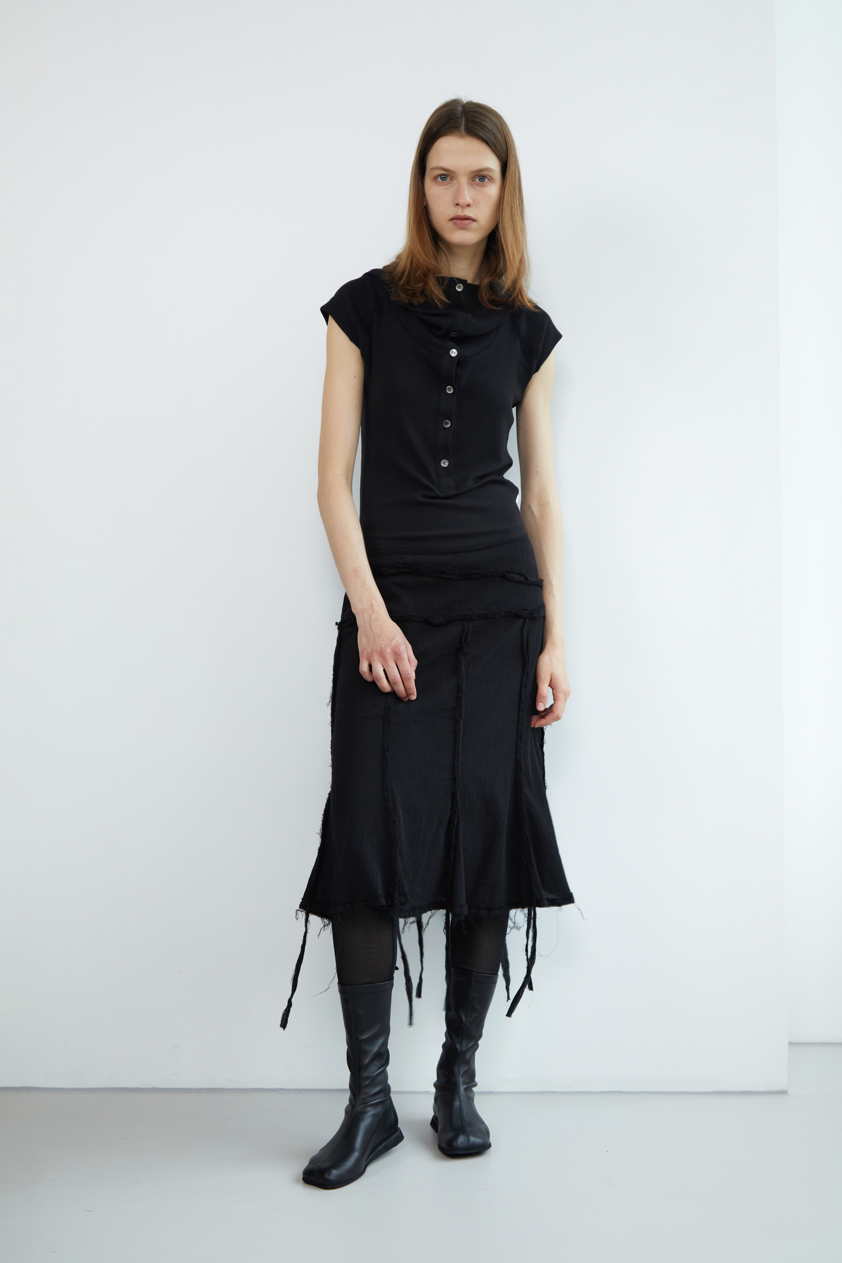 【LOW CLASSIC】 BUTTON UP HOODIE : 2COLOR