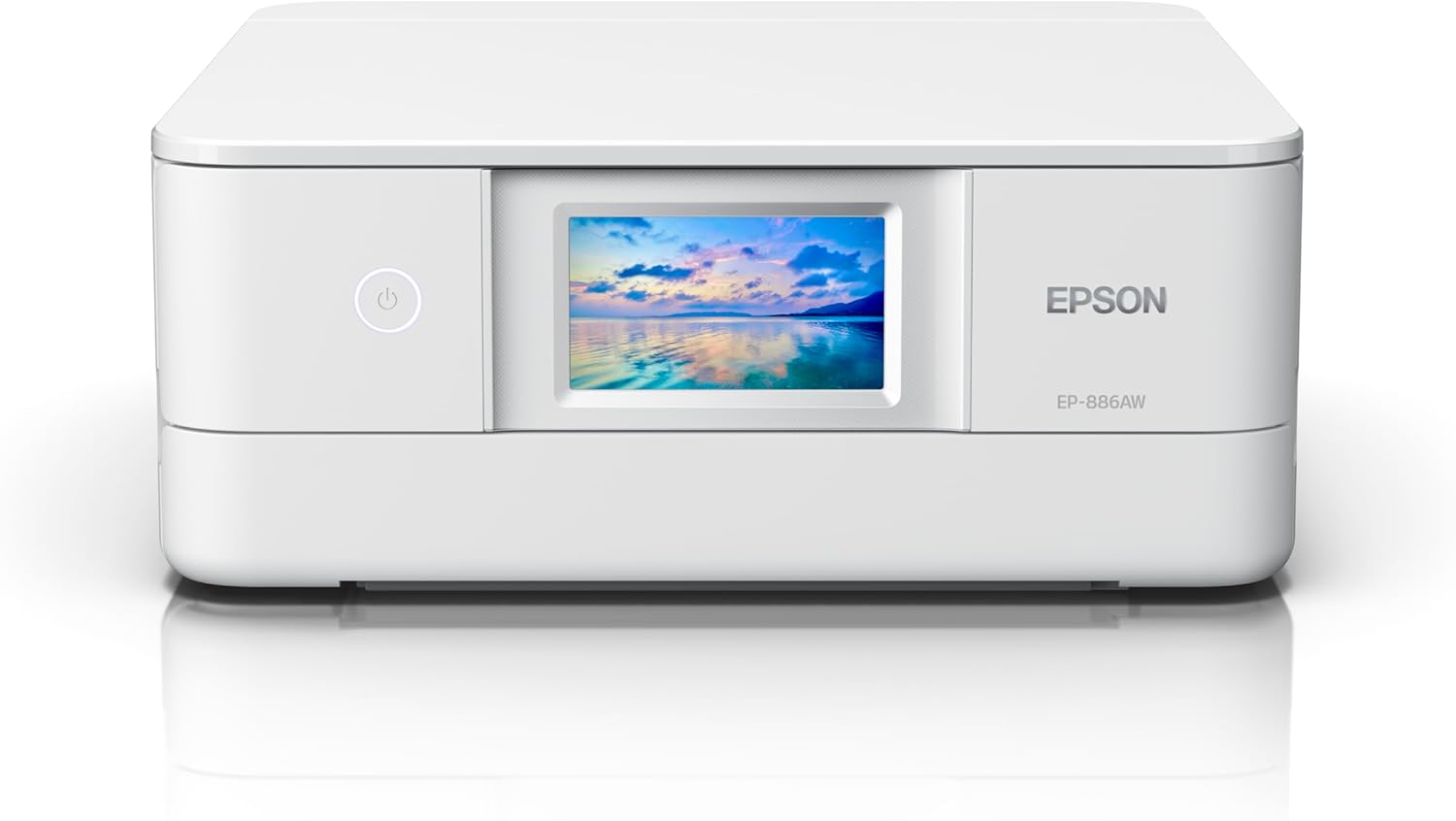 エプソン プリンター A4インクジェット複合機 カラリオ EP-886AW ホワイト(白)
