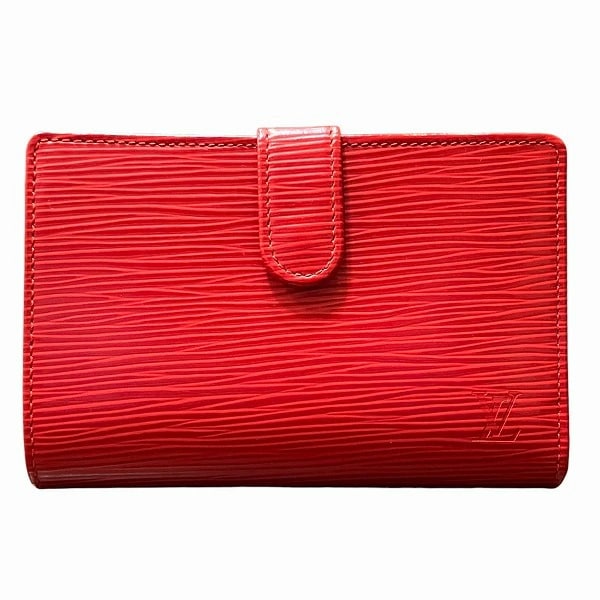 ルイヴィトン ポルトフォイユ ヴィエノワ M6324E シルバー金具 2つ折り財布 【中古】