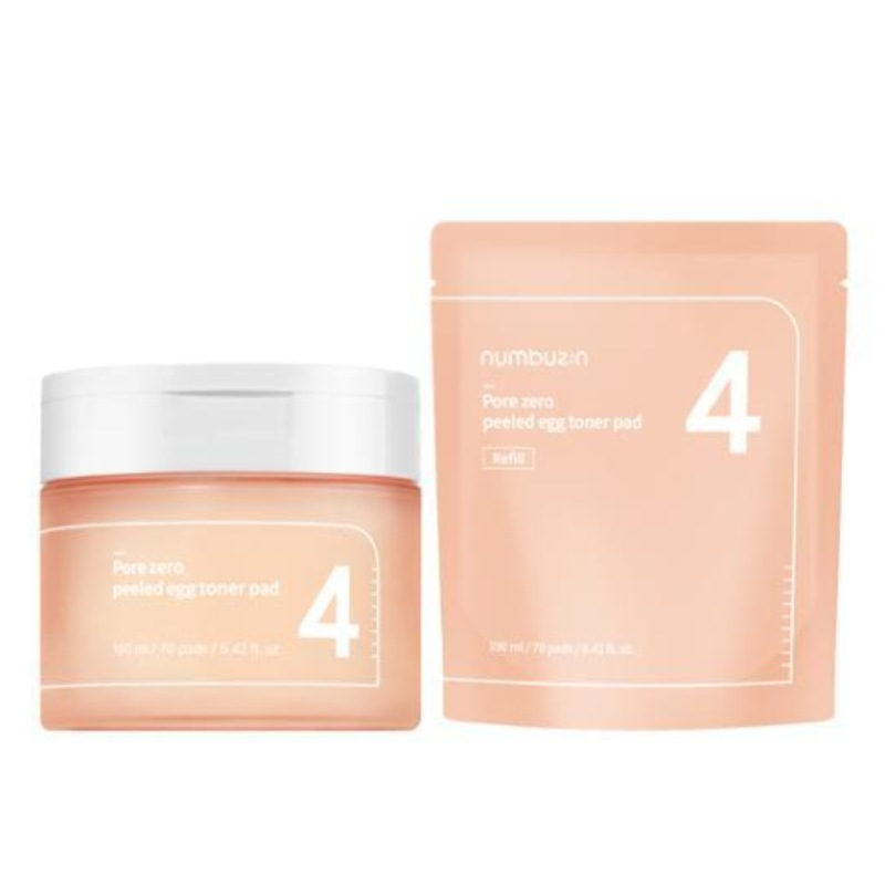 4番 毛穴ゼロたまご肌トナーパッド, 70ea+70ea 5,003円