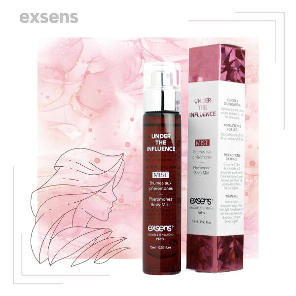 exsens フェロモンボディミスト UNDER THE INFLUENCE 15ml [4個セット] M:3760139882881 アジュマ