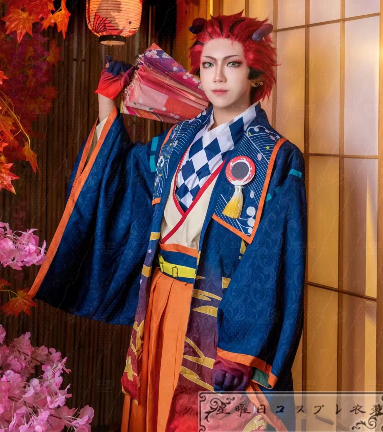 ES あんさんぶるスターズ 丑参り（前編） 蓮巳敬人 真白友也 朔間零 鬼龍紅郎 コスプレ衣装 コスチューム ハロウィン 装服 仮装