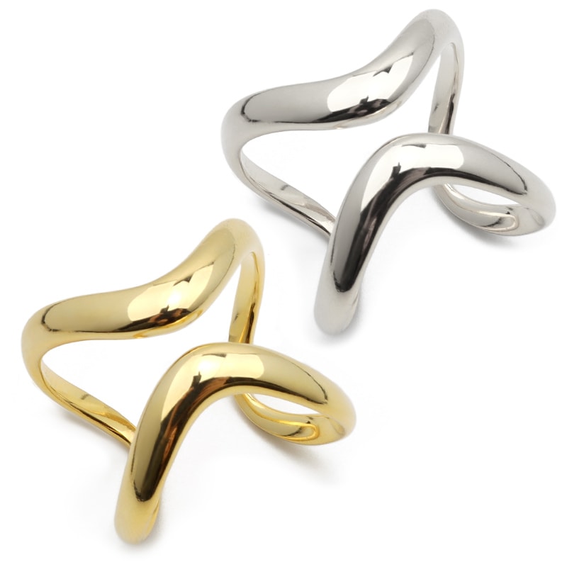 925 存在感 ぷっくりリング [cr471]