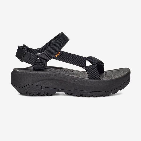 TEVA[] 女性 5cm ヒール ふわふわ スポーツ サンダル ハリケーン XLT2 エンプソール STVF2411270-BLK