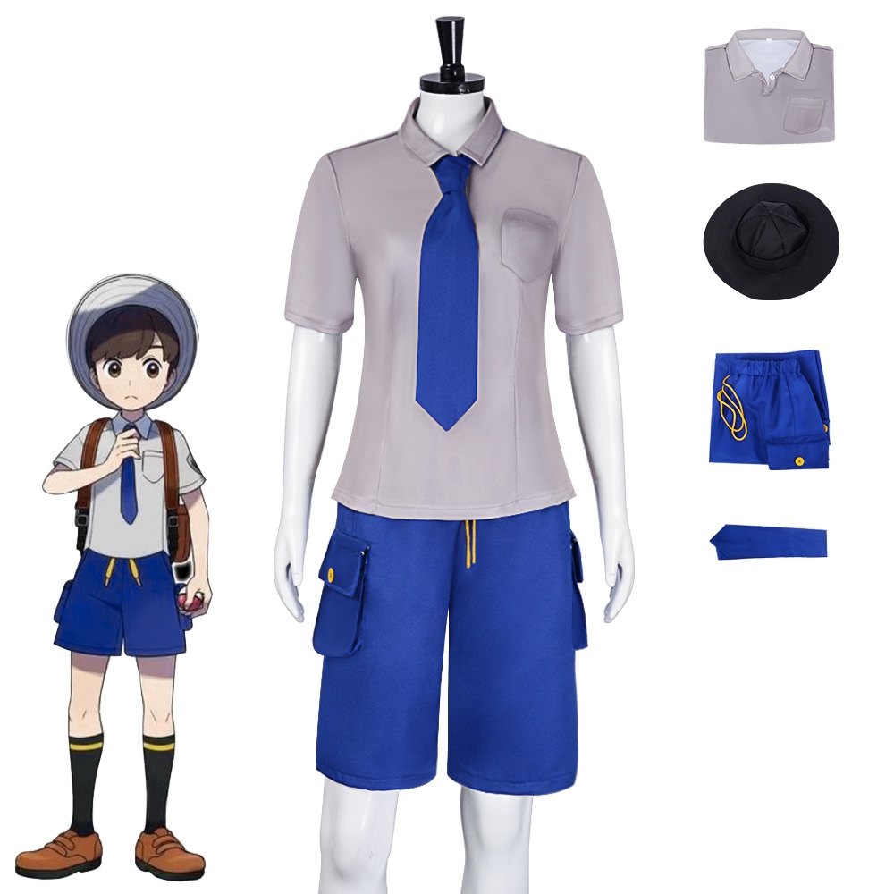 ゲーム宝可夢朱紫コス衣装学院風セットコス二次元コミックコスプレコスプレコスプレ