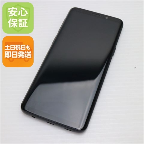美品 SC-02K Galaxy S9 ブラック スマホ 154