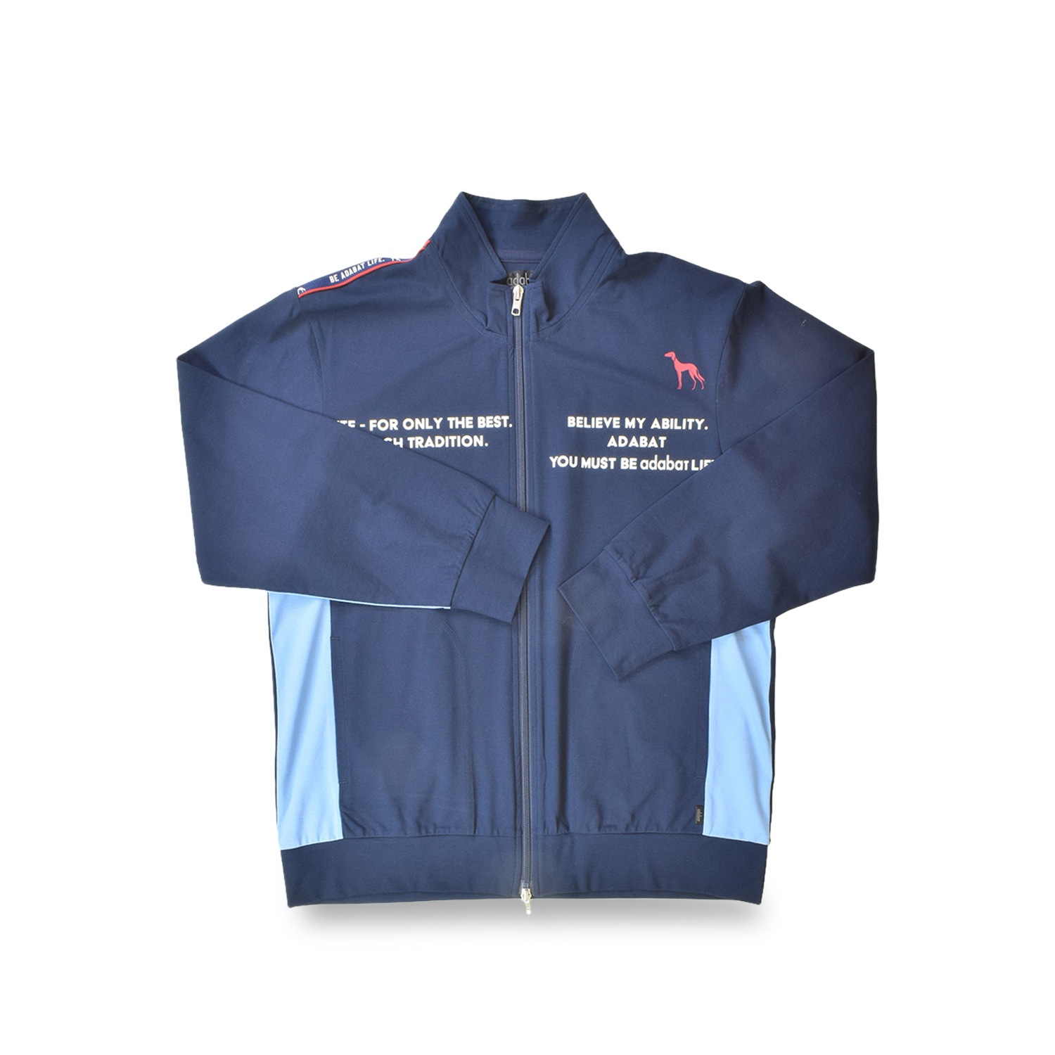 ジャケット ジャージ アウター メンズ ジップ ZIP HOME JACKET ネイビー ブルー 0215-98