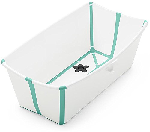 Stokke ベビーバス 付属品 フレキシバス 沐浴 折り畳み 折りたたみ 赤ちゃん お風呂 ホワイトアクア