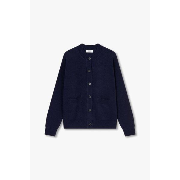 ラウンドネック ベーシックカーディガン 9194451822058