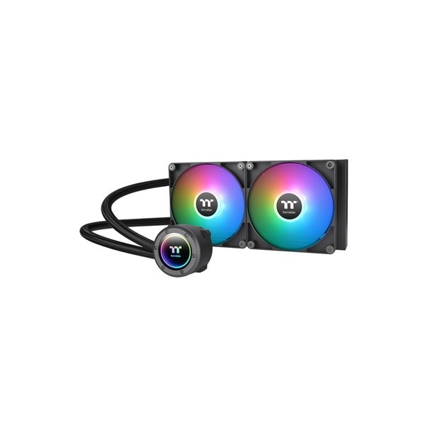 Thermaltake CL-W375-PL14SW-A ブラック TH280 ARGB Sync V2 CPU Liquid Cooler [CPUクーラー]