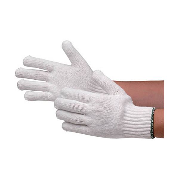 （まとめ） ミドリ安全特紡軍手 No.5 サラシタイプ （2本編/600g） TOKUBOU-NO5 1パック（12双） [x3セット]