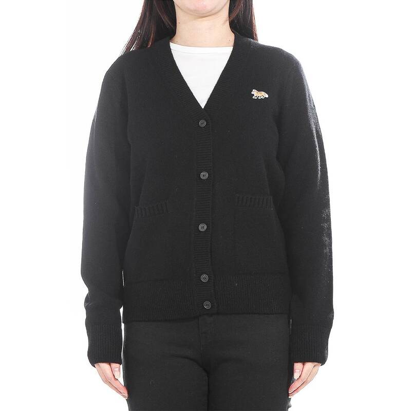 レディース ベイビーフォックス カーディガン (LW00507KT1006 BLACK) 24FW