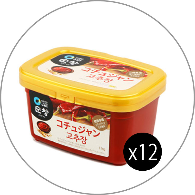 清浄園スンチャン　コチュジャン　 (1kg) 12個