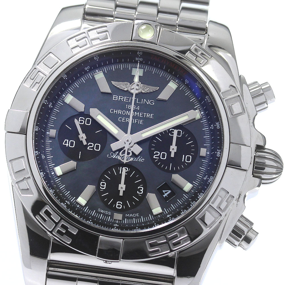 ブライトリング BREITLING AB0111 クロノマット44 デイト 自動巻き メンズ 良品 _831252【中古】